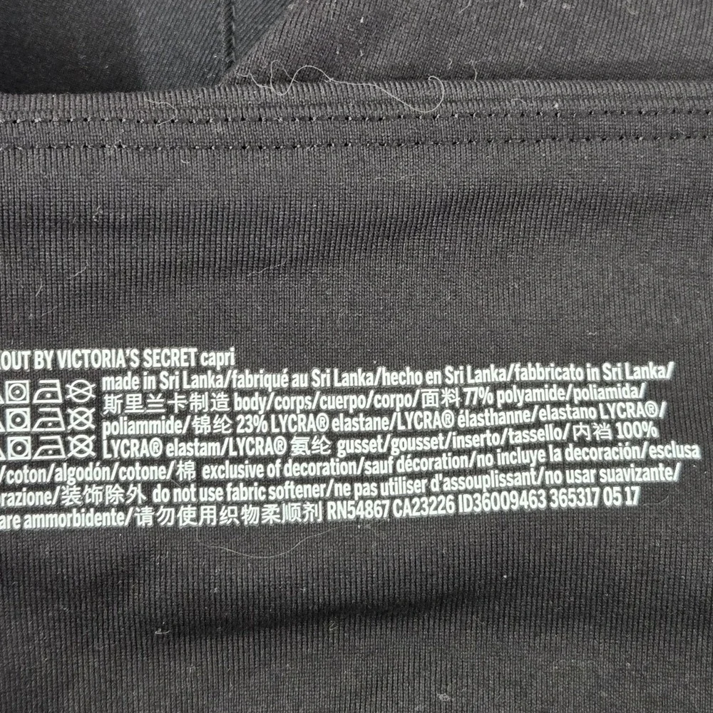 Victoria Sport Women Activewear‎ Pants L Black Yoga Legging 21
